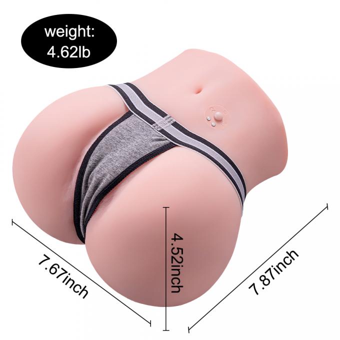 XISE Brand Realistic Vibrating Ass Masturbator 4.8lb Roberta Sex Masturbator 10 Speeds 4