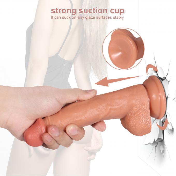 Xise Soft Core Dual Density Silicone Toy - size measurement