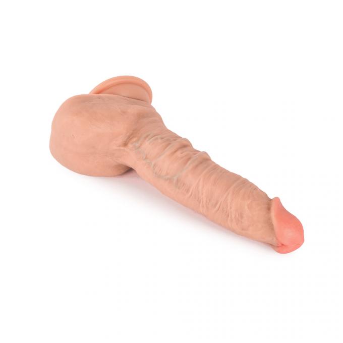PVC Realistic Dildo Claude Dual Hardness With CE ROHS 8.46 Inch For Female 2
