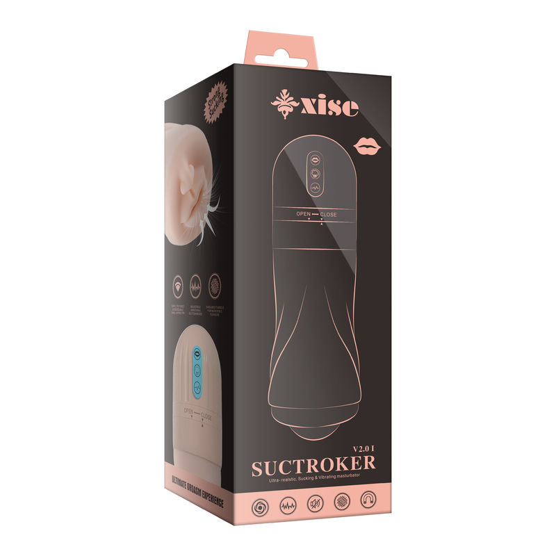 Automatic Cleaning Oral Sex Vibrating Vagina Toy With Realistic Suction Pussy Masturbator