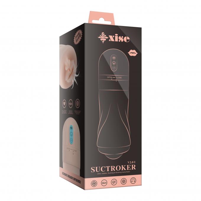 Automatic Cleaning Oral Sex Vibrating Vagina Toy With Realistic Suction Pussy Masturbator 4