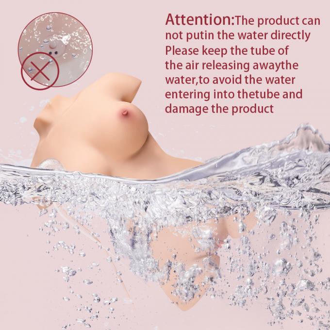 7.7kg Lifelike Sex Doll Remote Control Sucking And Vibrating Half Body Sex Doll