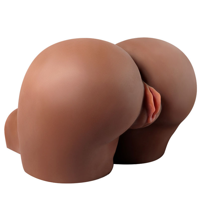 Handcrafted Realistic Ass Masturbator Xise Tan Skin Huge Butt 19 Inch For Men Pleasure