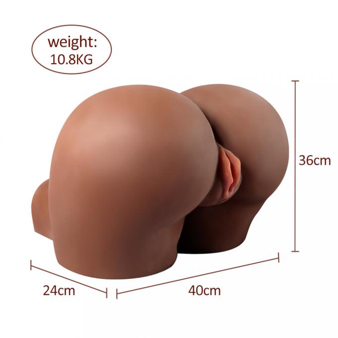 Handcrafted Realistic Ass Masturbator Xise Tan Skin Huge Butt 19 Inch For Men Pleasure 1