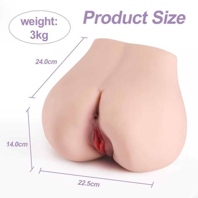 Classic Sex Toys Realistic Ass Masturbator Skin Safe Vagina And Anus Men Play
