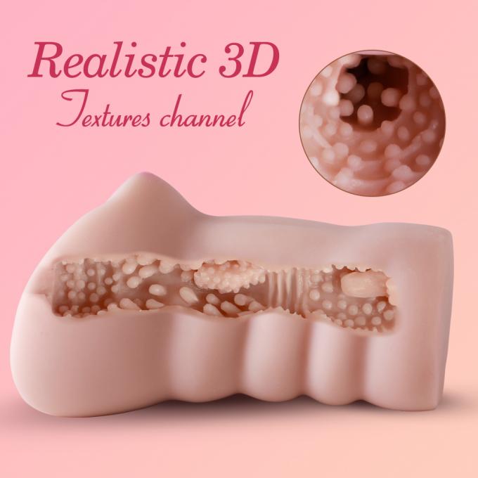 Xise Realistic Vagina Michelle Super Soft Realistic Textured Channel Pussy Stroker Toy 1