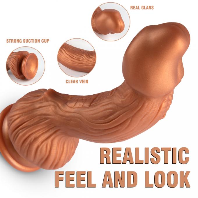 Creature silicone dildo - design detail