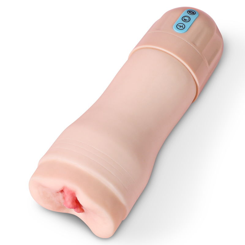 Vibrating Realistic Vagina Masturbator Powerful Suction Sensation Automatic Male Masturbator