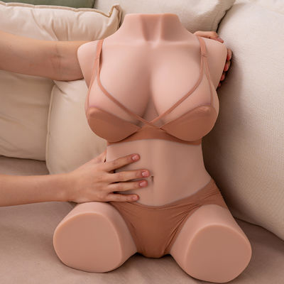 Super Soft TPR IPX7 Waterproof Half Sex Doll For Men With One Button Easy For Play