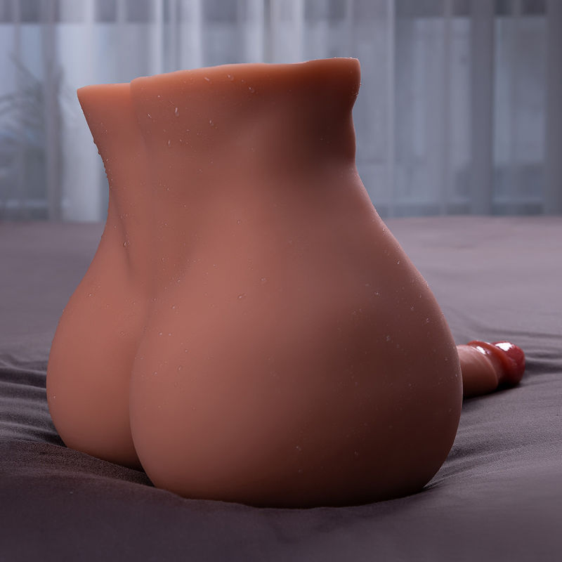 Realistic Male Torso Masturbator Soft TPR Texture With Dildo Thrusting And Vibrating