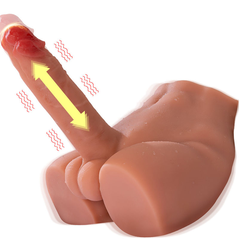Power Male Torso Dildo Toy 2.7kg USB Magnetic Charging For Women