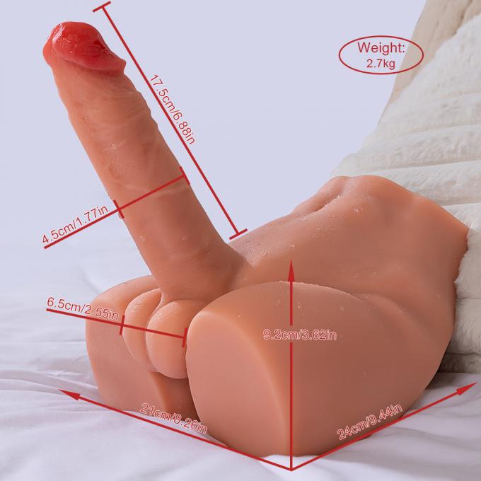 XISE Power Male Torso Dildo Toy dimensions