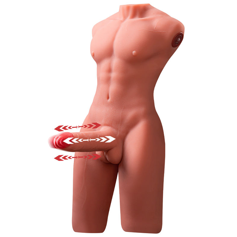 Jason Realistic Male Torso With Dildo Thrusting & Vibrating Deep Pleasure For Women