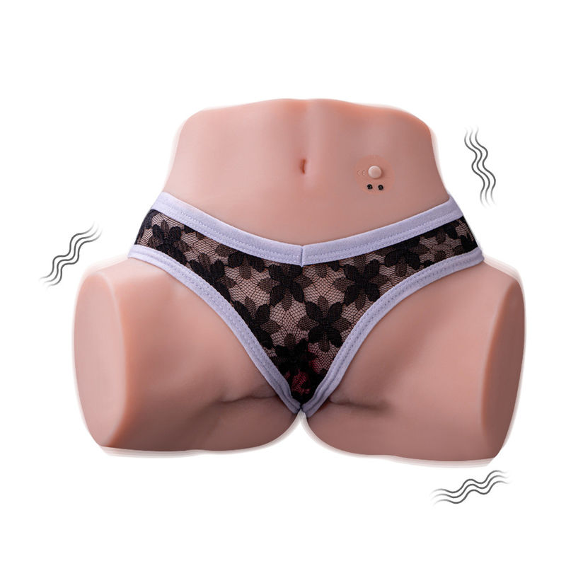 Adult Sex Toys Vibrating Ass Masturbator 6.3lb Textured Channel Stimulation For Men