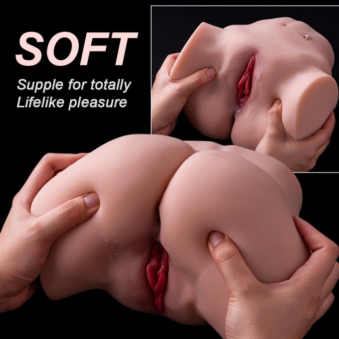 Adult Sex Toys Vibrating Ass Masturbator 6.3lb Textured Channel Stimulation For Men
